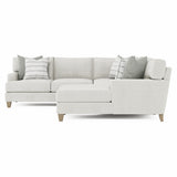 Mila Smoky Grey Sectional - Ornate Home