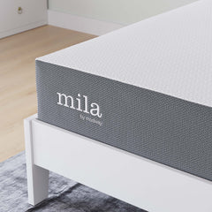 Mila White 10" Full Mattress - Ornate Home