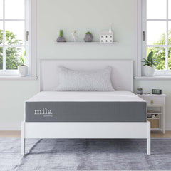 Mila White 10" Full Mattress - Ornate Home