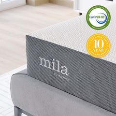 Mila White 10" Queen Mattress - Ornate Home