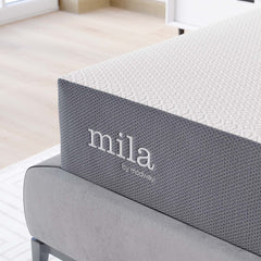 Mila White 10" Queen Mattress - Ornate Home