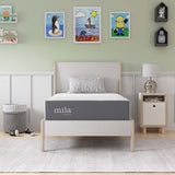 Mila White 10" Twin Mattress - Ornate Home