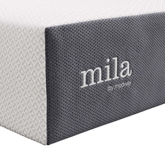 Mila White 12" Full Mattress - Ornate Home