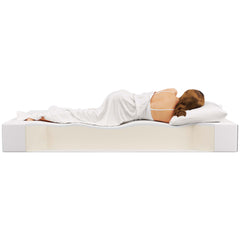 Mila White 12" King Mattress - Ornate Home