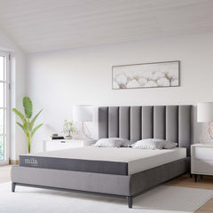 Mila White 6" King Mattress - Ornate Home
