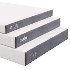Mila White 6" Queen Mattress - Ornate Home