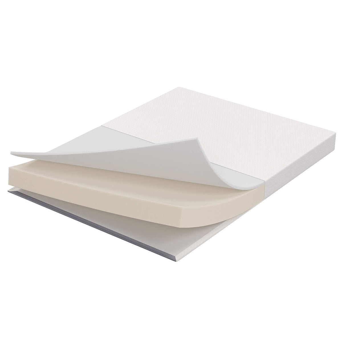 Mila White 6" Queen Mattress - Ornate Home