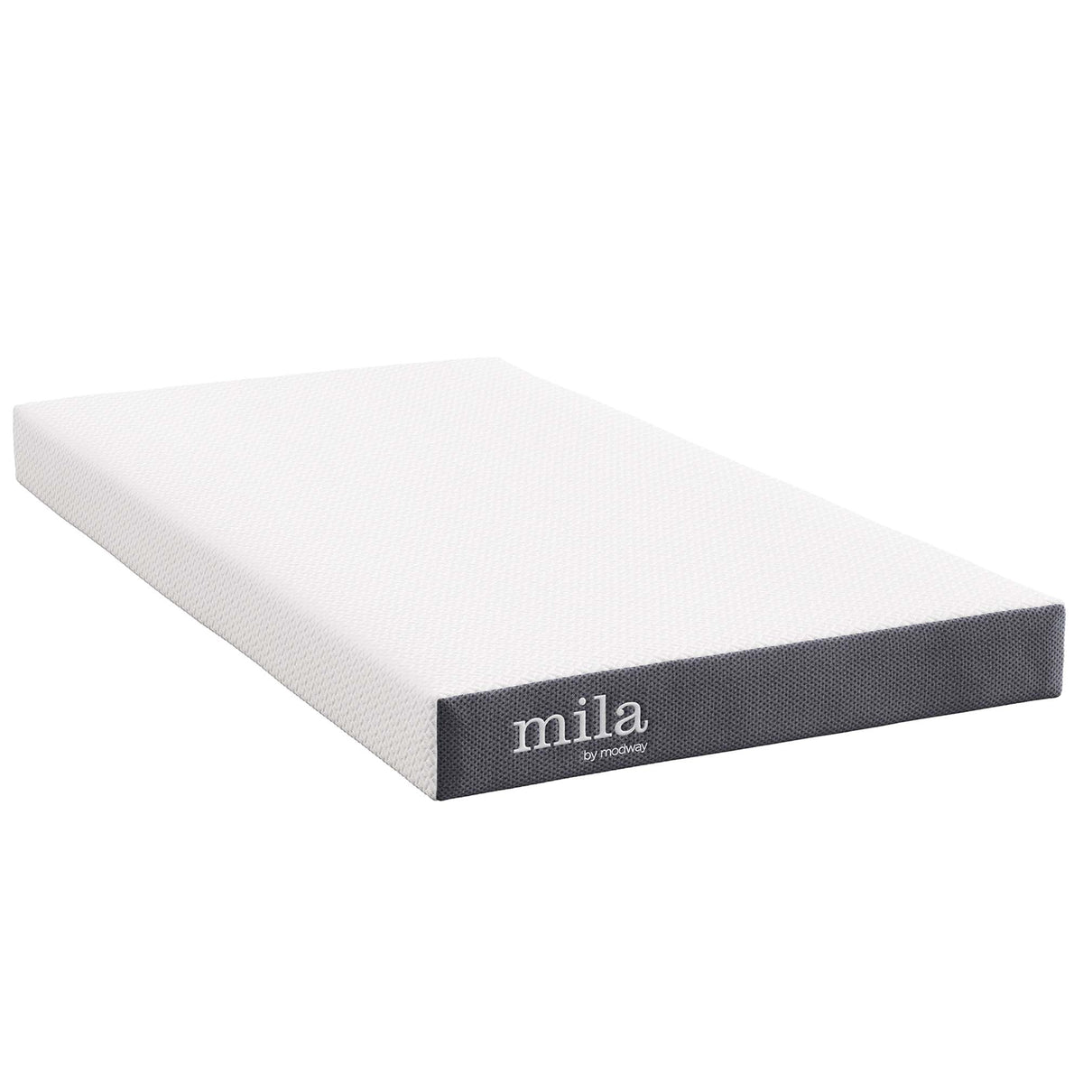 Mila White 6" Twin Mattress - Ornate Home
