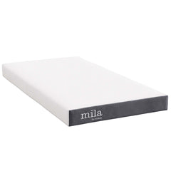 Mila White 6" Twin Mattress - Ornate Home
