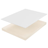Mila White 6" Twin XL Mattress - Ornate Home