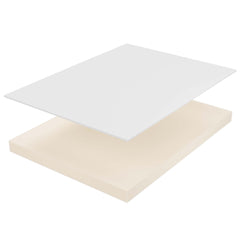 Mila White 6" Twin XL Mattress - Ornate Home