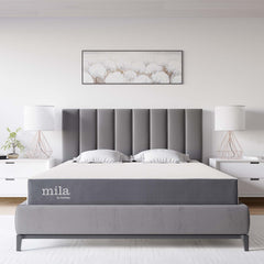 Mila White 8" Queen Mattress - Ornate Home