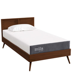 Mila White 8" Twin Mattress - Ornate Home