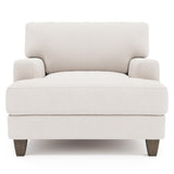 Mila White/Cream Fabric Chair - Ornate Home