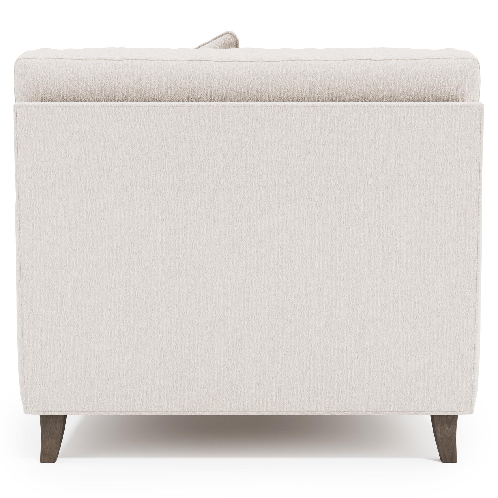 Mila White/Cream Fabric Chair - Ornate Home