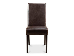 Milano Brown Side Chair (Set of 2) - Ornate Home