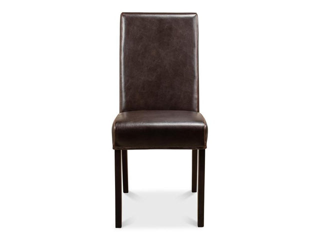 Milano Brown Side Chair (Set of 2) - Ornate Home