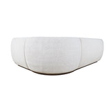 Milano Neutral Texture Three Seat Banquette - Ornate Home