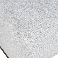 Milano Neutral Texture Three Seat Banquette - Ornate Home