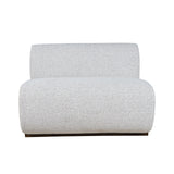 Milano Neutral Texture Two Seat Banquette - Ornate Home