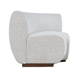 Milano Neutral Texture Wedge Banquette - Ornate Home