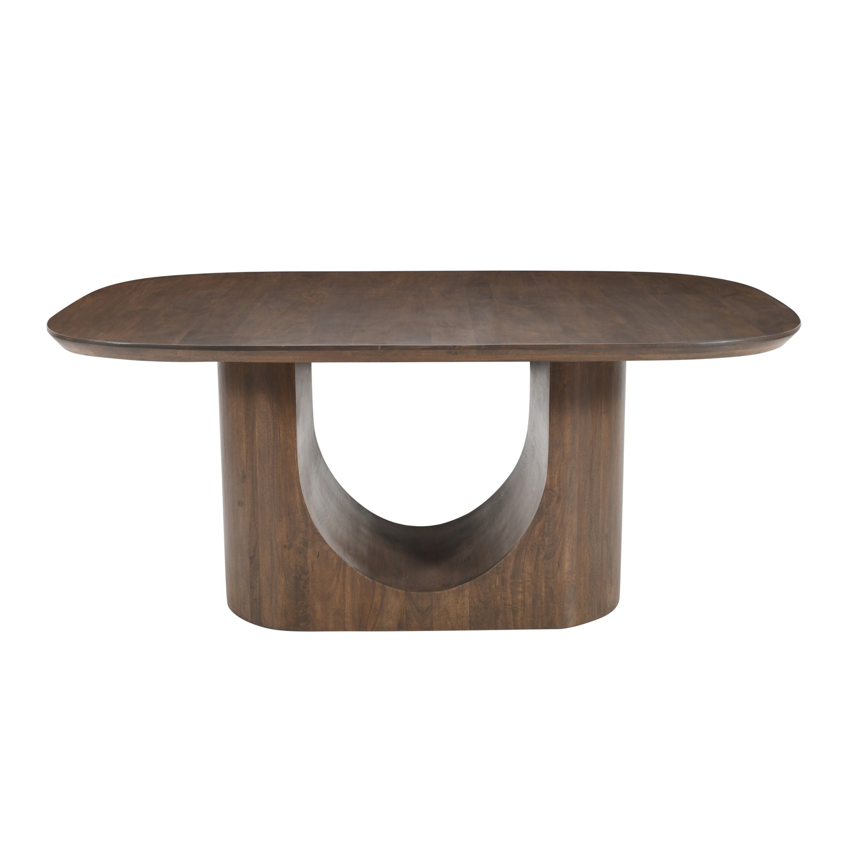Milano Umber Brown Banquette w/ Table - Ornate Home