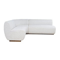 Milano Umber Brown Banquette w/ Table - Ornate Home