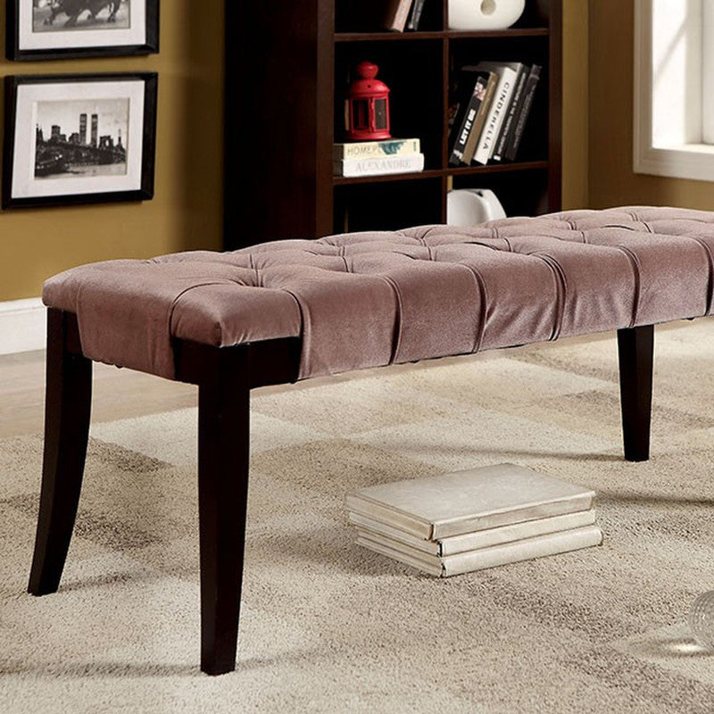 Milany Brown Bench - Ornate Home