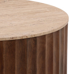 Milburn Natural/Brown Coffee Table - Ornate Home