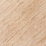 Milburn Natural/Brown Side Table - Ornate Home