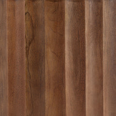 Milburn Natural/Brown Side Table - Ornate Home