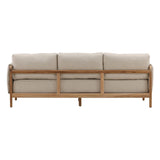 Milburne Beige Outdoor Sofa - Ornate Home