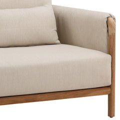 Milburne Beige Outdoor Sofa - Ornate Home