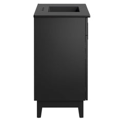 Miles Black 36" Bathroom Vanity - Ornate Home