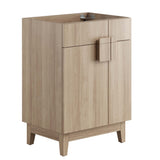 Miles Oak 24" Bathroom Vanity Cabinet (Sink Basin Not Included) - Ornate Home