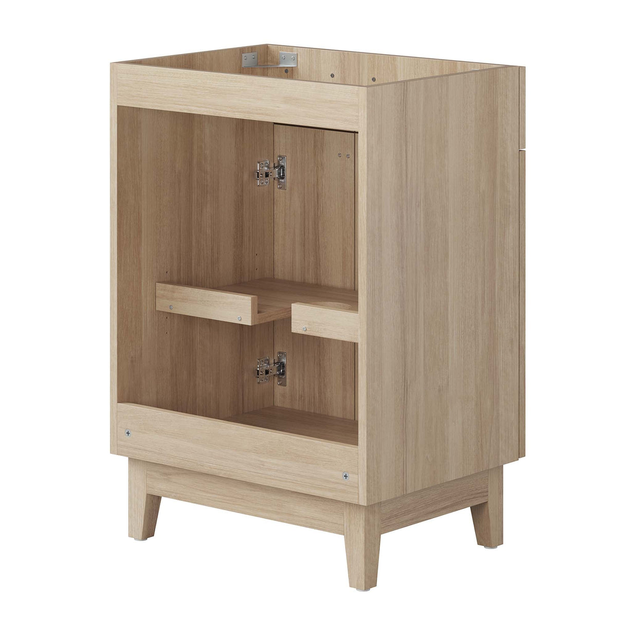 Miles Oak 24" Bathroom Vanity Cabinet (Sink Basin Not Included) - Ornate Home