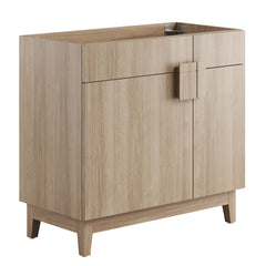 Miles Oak 36" Bathroom Vanity Cabinet (Sink Basin Not Included) - Ornate Home
