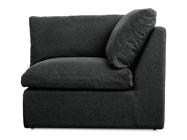 Miles Speckled Charcoal Outdoor Corner - Ornate Home