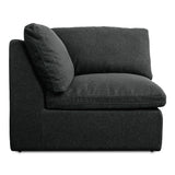 Miles Speckled Charcoal Outdoor Corner - Ornate Home