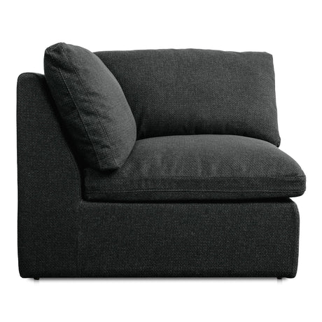 Miles Speckled Charcoal Outdoor Corner - Ornate Home