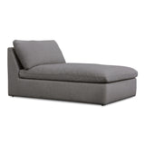 Miles Speckled Light Grey Outdoor Chaise - Ornate Home