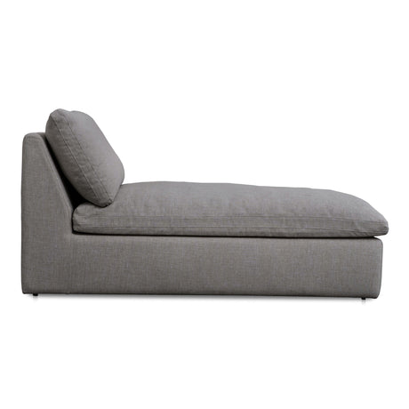 Miles Speckled Light Grey Outdoor Chaise - Ornate Home