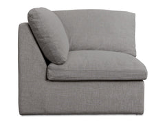 Miles Speckled Light Grey Outdoor Corner - Ornate Home