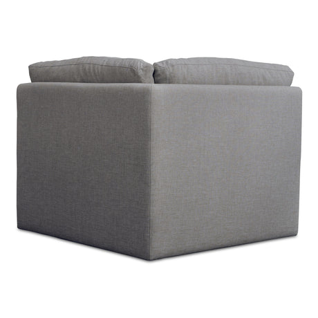 Miles Speckled Light Grey Outdoor Corner - Ornate Home