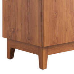 Miles Walnut 36" Bathroom Vanity Cabinet (Sink Basin Not Included) - Ornate Home