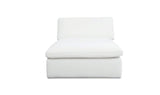 Miles White Outdoor Chaise - Ornate Home