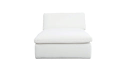 Miles White Outdoor Chaise - Ornate Home