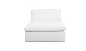 Miles White Outdoor Chaise - Ornate Home