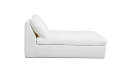 Miles White Outdoor Chaise - Ornate Home