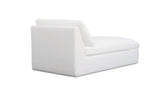 Miles White Outdoor Chaise - Ornate Home